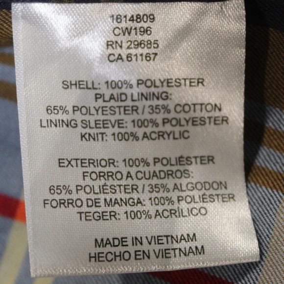 Pendleton Yellow Raincoat Jacket Hooded Plaid Lined Women's S/CH - Picture 3 of 16